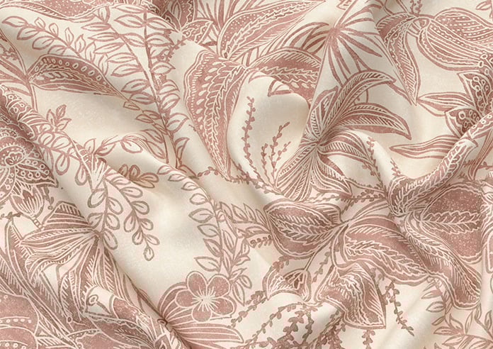 Maui, Burnt Red - Motorised Roman Blind - Image 4